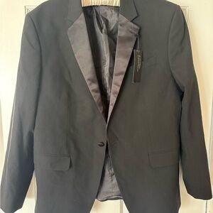Classic Black Men's Slim Fit Blazer